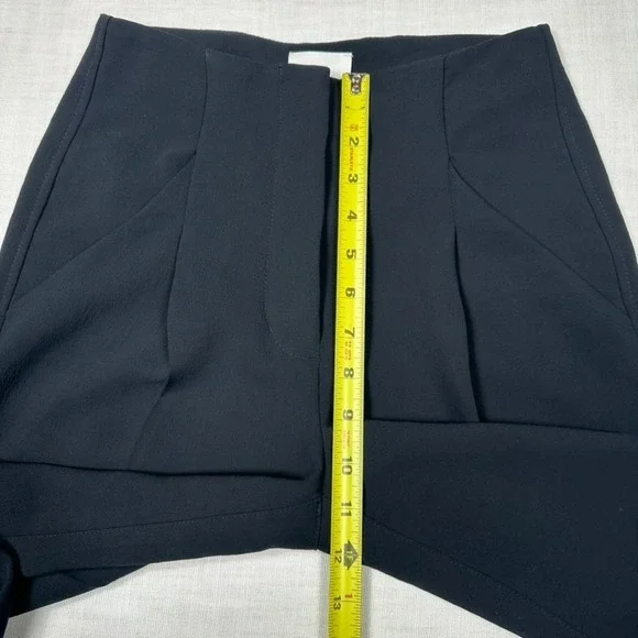 Wilfred Womens Dress Pants 00 Black Cropped High Waist Tapered Career Office - Picture 10 of 15
